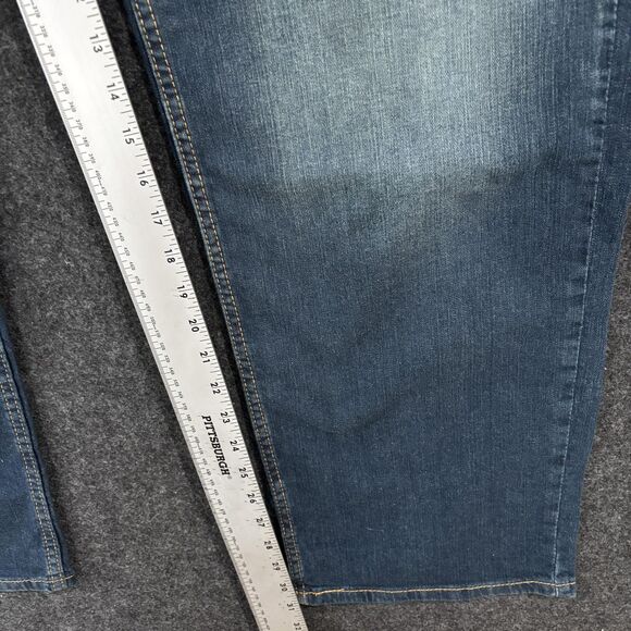 Levis 559 Relaxed Straight Jeans Men's 44x32 Blue Wash Stretch Denim - Picture 7 of 15